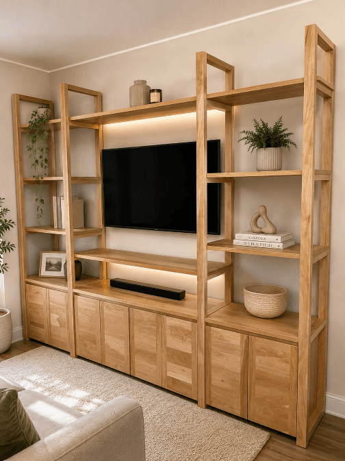 Centro de entretenimiento modular