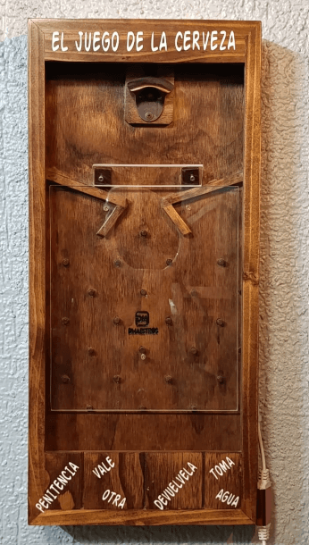 El juego de la cerveza · Nogal